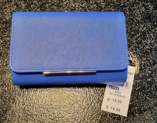 Quiz royal blue clutch - quiz,