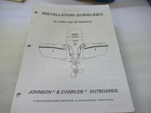 Pm59 2000 johnson evinrude - johnson,