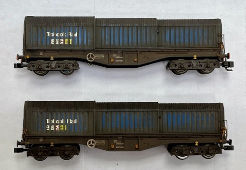 Dapol telecopic hood wagons - 2x,