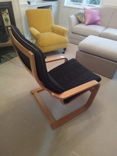 IKEA POÄNG Armchairsl Oak Veneer. 