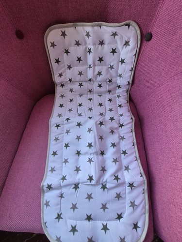 White with grey stars - white,