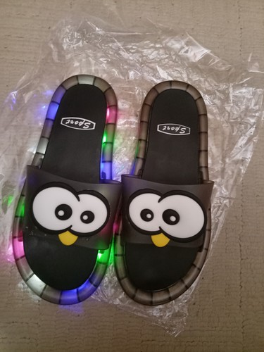 New led light slippers - new,