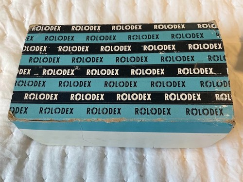 Vintage rolodex c24 refill - rolodex,
