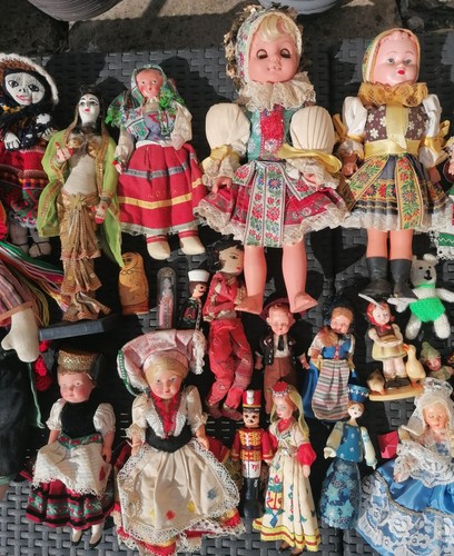 Vintage doll collection - doll,
