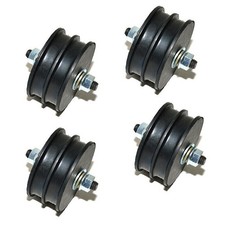 4x Engine Rubber Mounts Land