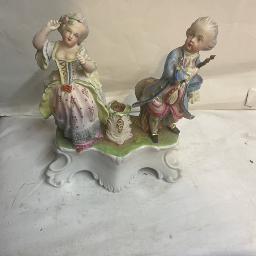 Antique continental figurine - antique,