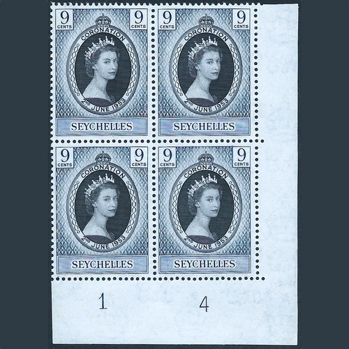 Seychelles 1953 qeii - 1953, :