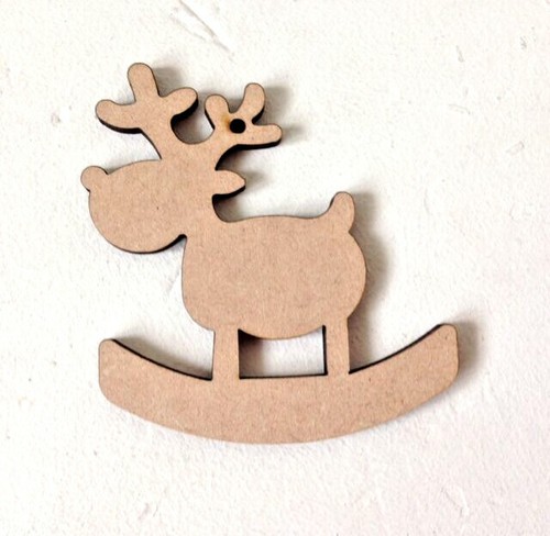 Rocking reindeers 9cm - 10, x