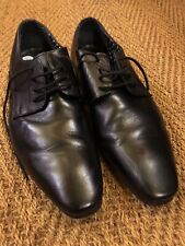 Paolo Vandini  Men’s Black Leather Shoes. Size 7. Excellent Used Condition.