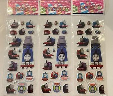 NEW 3 Sheets of Thomas the Tank Engine Puffy Stickers #2 - For Parties