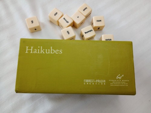 Haikubes haiku game - 💡💡,