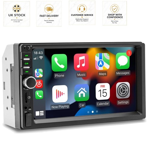 Double din stereo with - din,