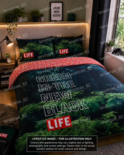Primark life double duvet - life,