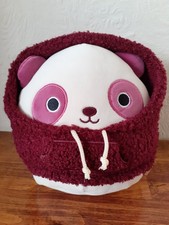 Original Squishmallows 7.5 inch stuffed toy Ponder Panda hoodie squad 