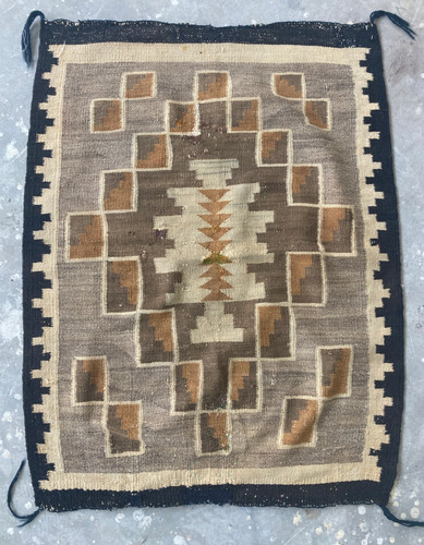 Antique handwoven navajo - handwoven,