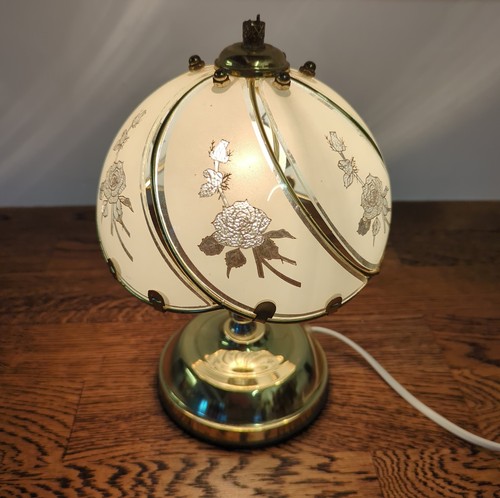 Vintage 1980s brass floral - 1980s,