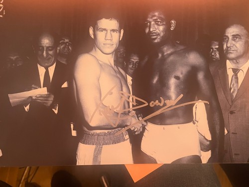 Sugar ray robinson with terry - ray,