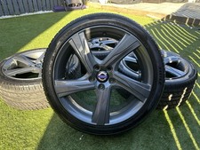 4 X Genuine Volvo V60 S60 18" Ixion Alloy Wheels And Tyres+OEM+R Design+5x108+