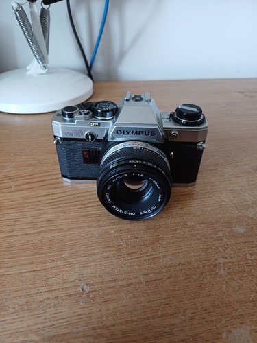 Olympus om10 camera - plus, 50mm