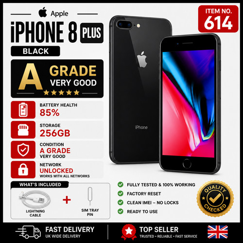 Apple iphone plus 256gb - apple, 8
