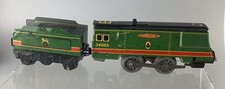 METTOY CLOCKWORK 0-4-0 BATTLE OF BRITAIN 34065 HURRICANE & TENDER WORKING