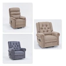 Rise and Recline Recliner Electric Power Armchair Chair Lift Highback
