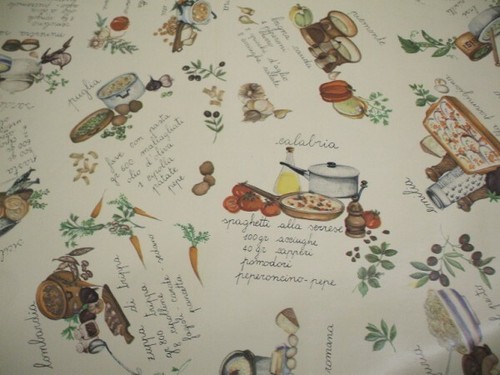 Kitchen recipe pvc vinyl - recipe,