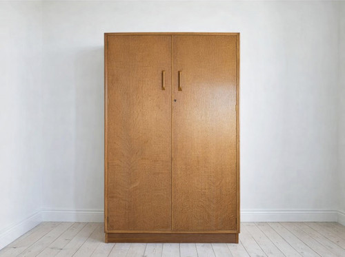 Plan teak double wardrobe - g,