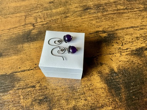 Pandora ale silver amethyst - ale,