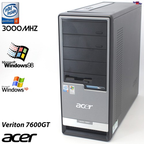 Acer veriton 7600gt pentium - acer,