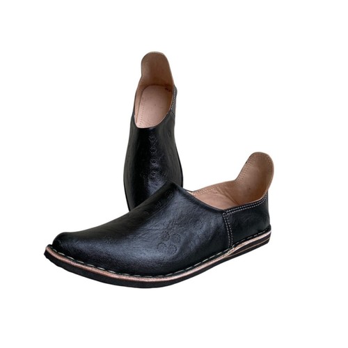 Men black genuine leather - black,