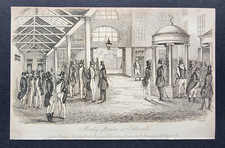 Antique 1840 print horse - 1840,