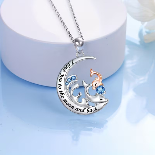 Elegant dolphin love you - elegant,