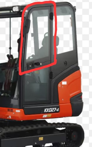 Kubota kx027 kx030 upper - kubota, kx027-4