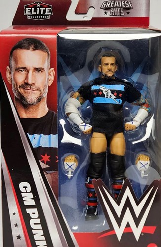 Wwe punk mattel elite - wwe, cm