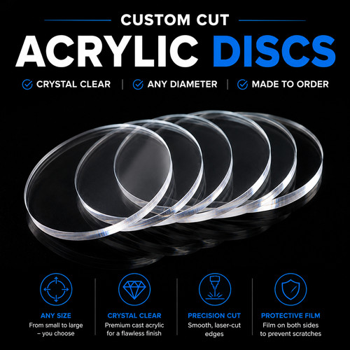 Clear plastic laser - plastic, cut