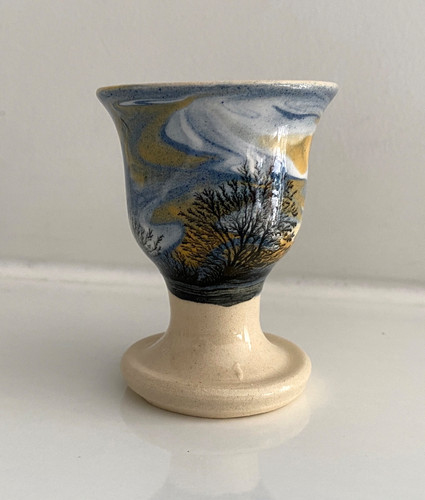 Moca ware boscastle - boscastle, pottery