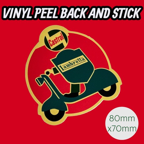 Castrol lambretta vintage - castrol,