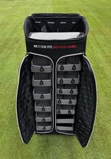 Titleist Golf Tour demo Fitting cart - Wheeled Fitting Bag Red / Black / White