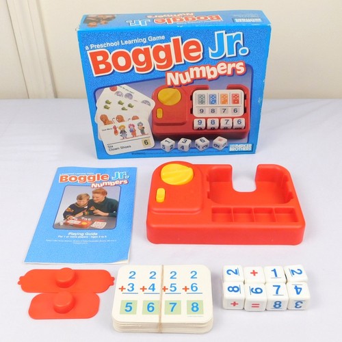Boggle numbers game - jr,