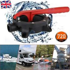 720 GPH Boat Marine Manual Diaphragm Hand Bilge Pump Self-Priming Water Transfer