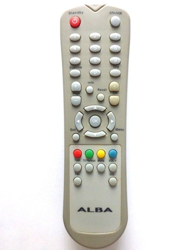 Alba freeview box - box, remote
