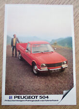 Peugeot 504 Pick Up A4 12S