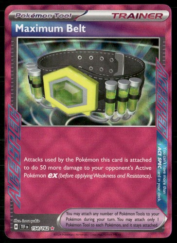 Maximum belt 154 162 holo - belt, 154/162