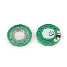 2Pcs 0.25W 16Ohm 29mm Round