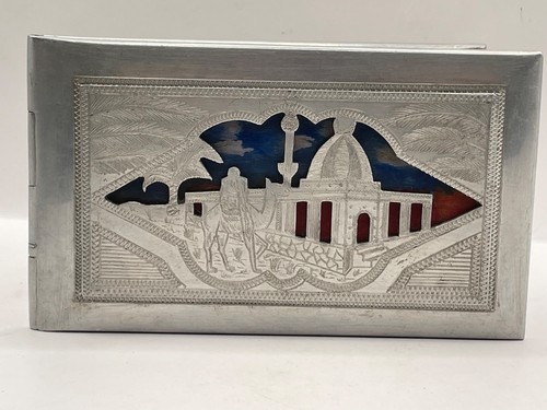 Pow ww2 cigarette case - cigarette,