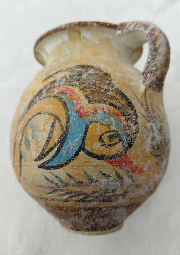 Minoan period pottery - period, hand