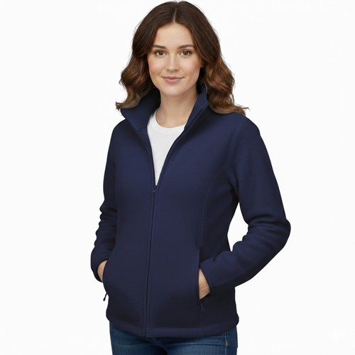 Ladies fleece jacket with - fleece,