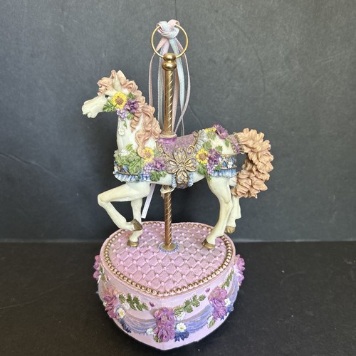 Vintage carousel horse music - carousel,