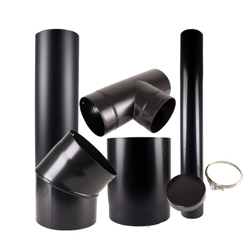 Vitreous enamelled stove pipe - vitreous,